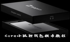 Core小狐狸钱包提币教程